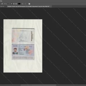 Malaysia Passport Psd Template version 3 - photorealistic shadow details