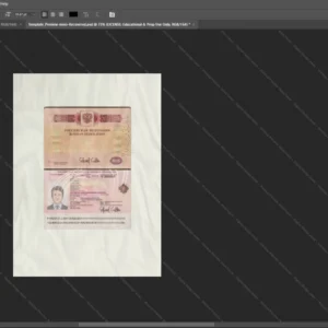 Russia Passport Psd Template version 2 (Travel) - isolated background mockup