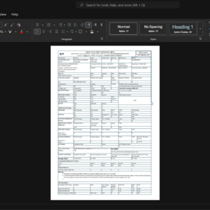 India Punjab State Power Corporation Limited Electricity Bill Template, Print-ready in PDF layout