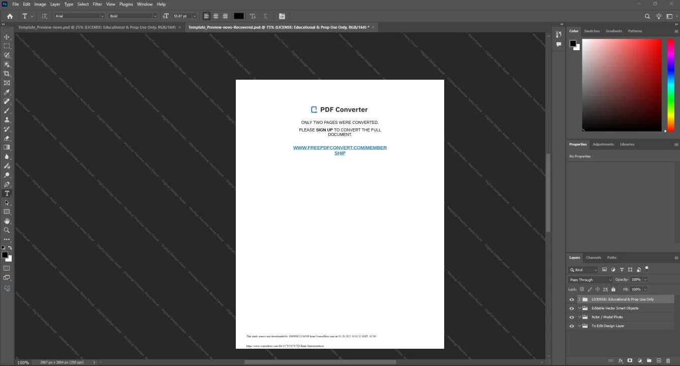 Canada TD Canada Trust Bank Statement Template, High-quality design in Word and PDF format, Page 4